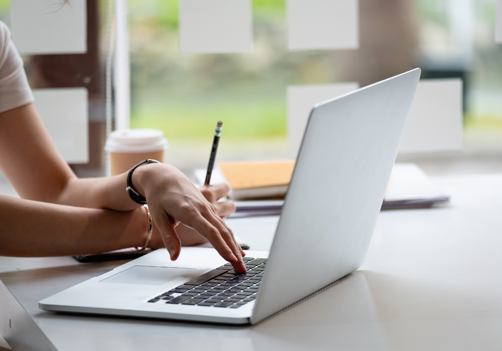 woman researching Botox prices in Baltimore