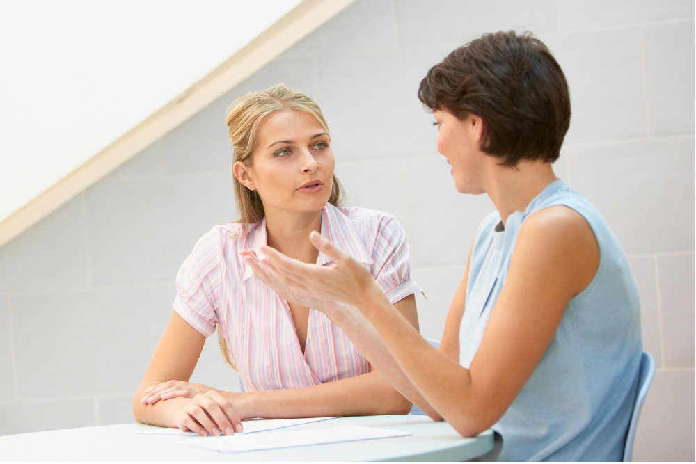 women discussing Botox cost near Baltimore MD