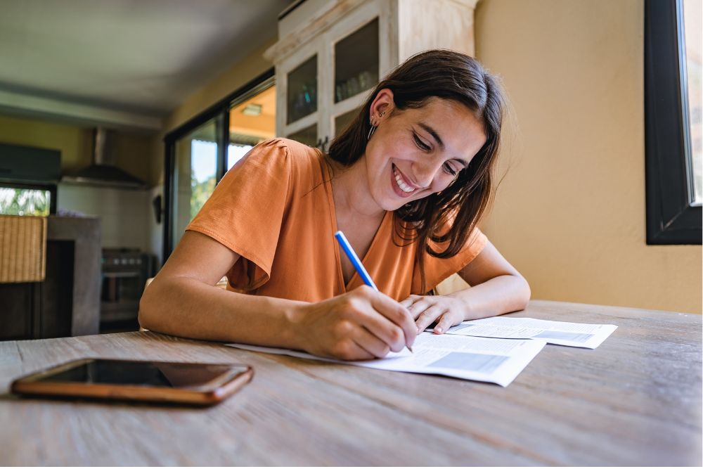 woman signing up for Botox memberships near Frederick MD