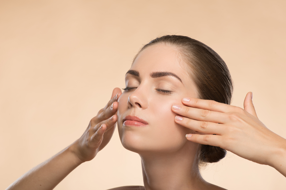 woman after an under-eye refresh in Columbia MD